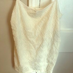 Ivory Ann Taylor Womens BeautifulLace Camisole L